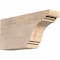 Ekena Millwork Pescadero Smooth Rafter Tail, Douglas Fir, 5 1/2"W x 12"H x 24"L RFT06X12X24PEC00SDF - alternate 1